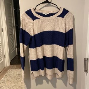 Madewell striped sweater